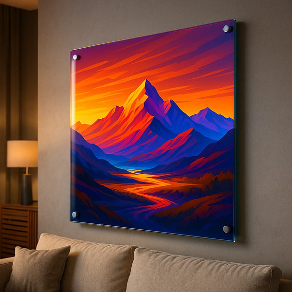 הדפסה על פרספקס/זכוכית