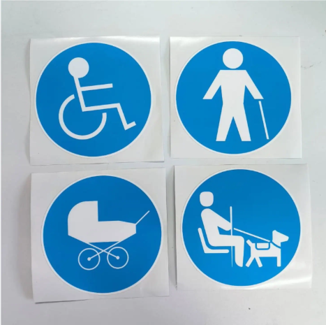 מדבקות  בטיחות