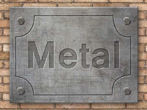 חריטה על מתכת